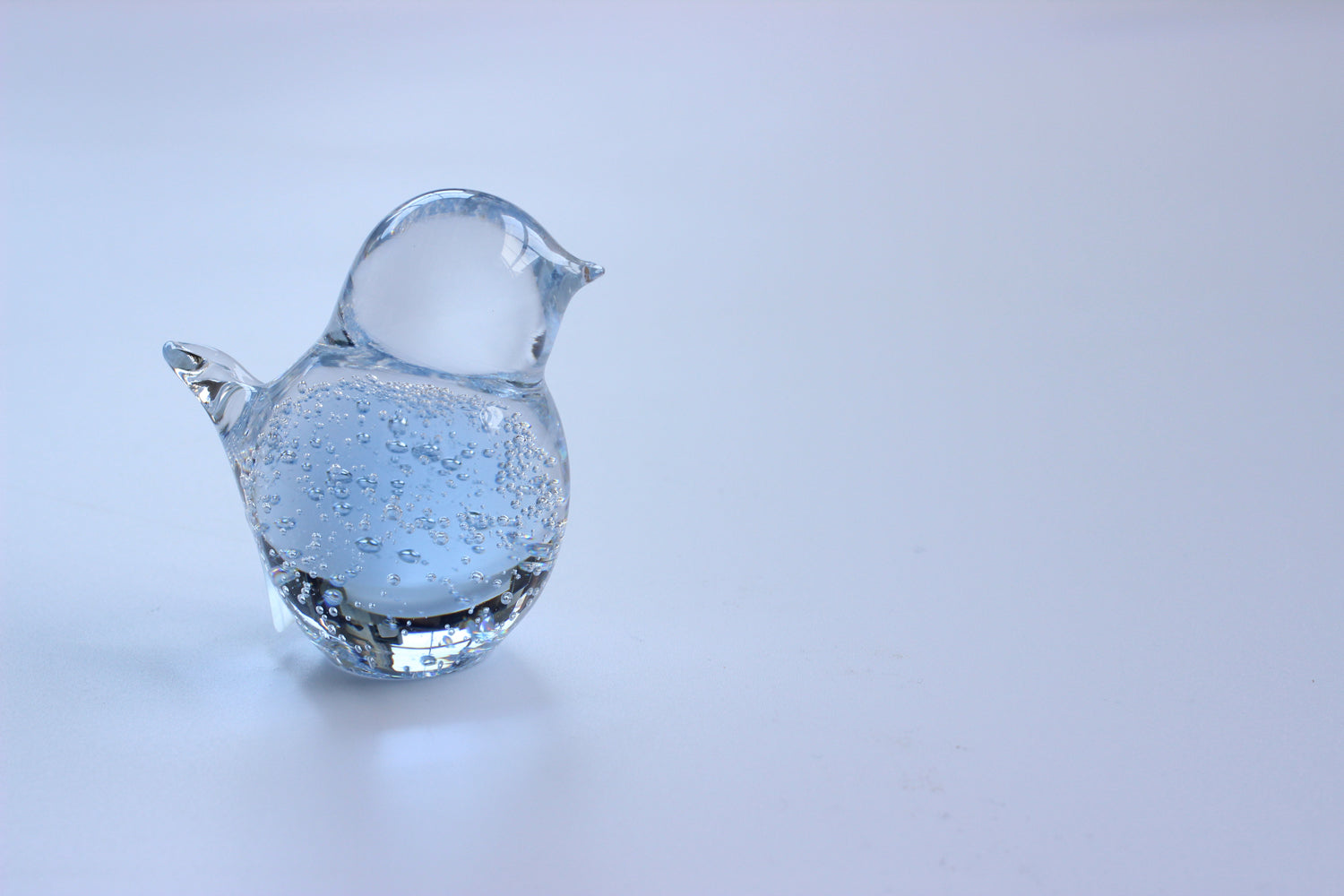 硝子作家 杉山利恵 Aji Glass 幸せの蒼いとりさん | kitahama blue stories
