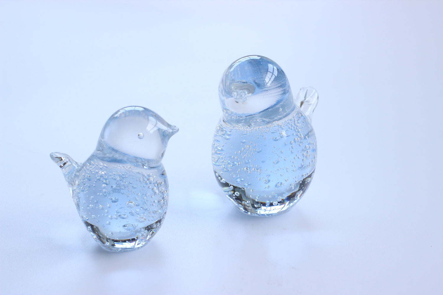 硝子作家 杉山利恵 Aji Glass 幸せの蒼いとりさん | kitahama blue stories