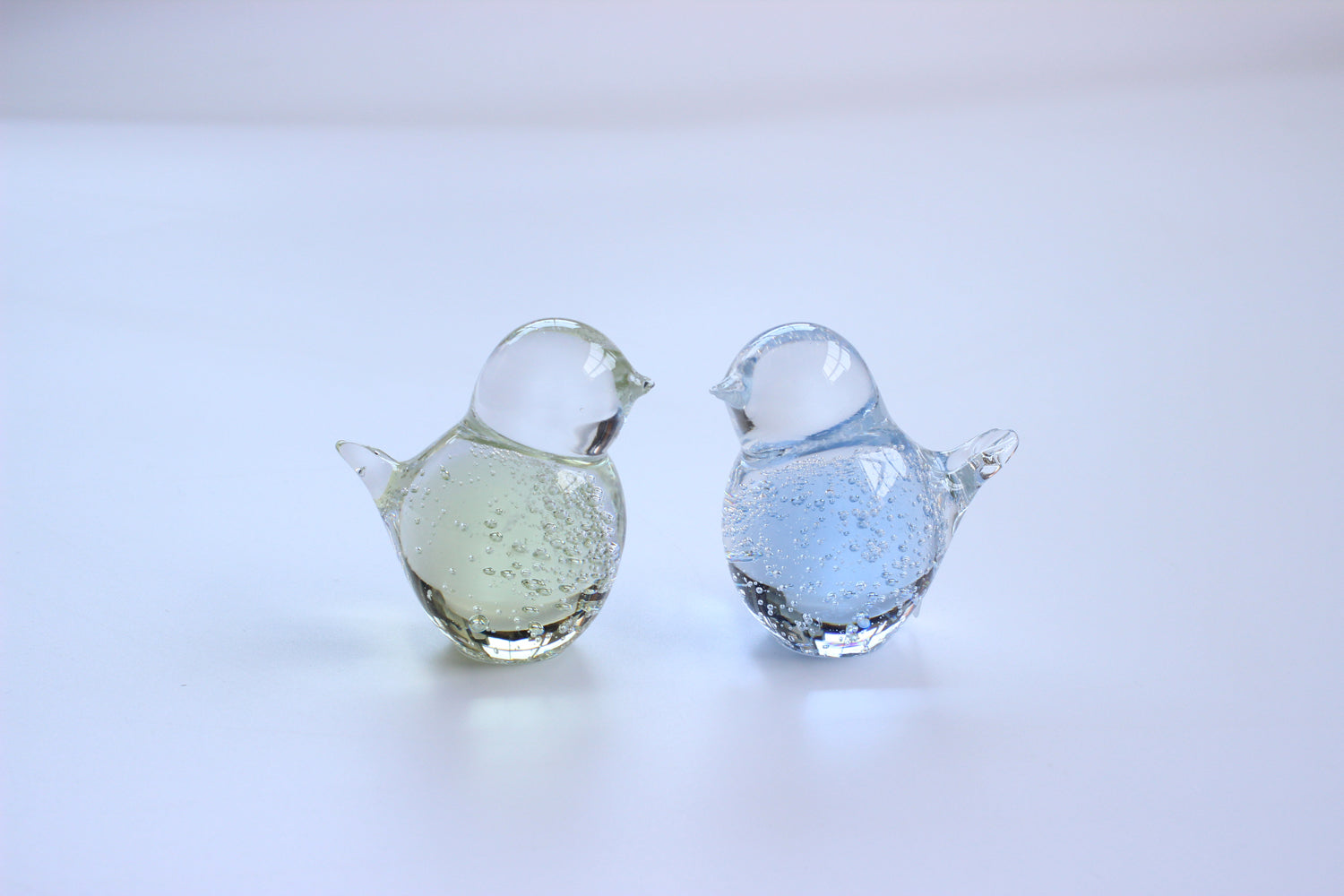 硝子作家 杉山利恵 Aji Glass 幸せの蒼いとりさん | kitahama blue stories