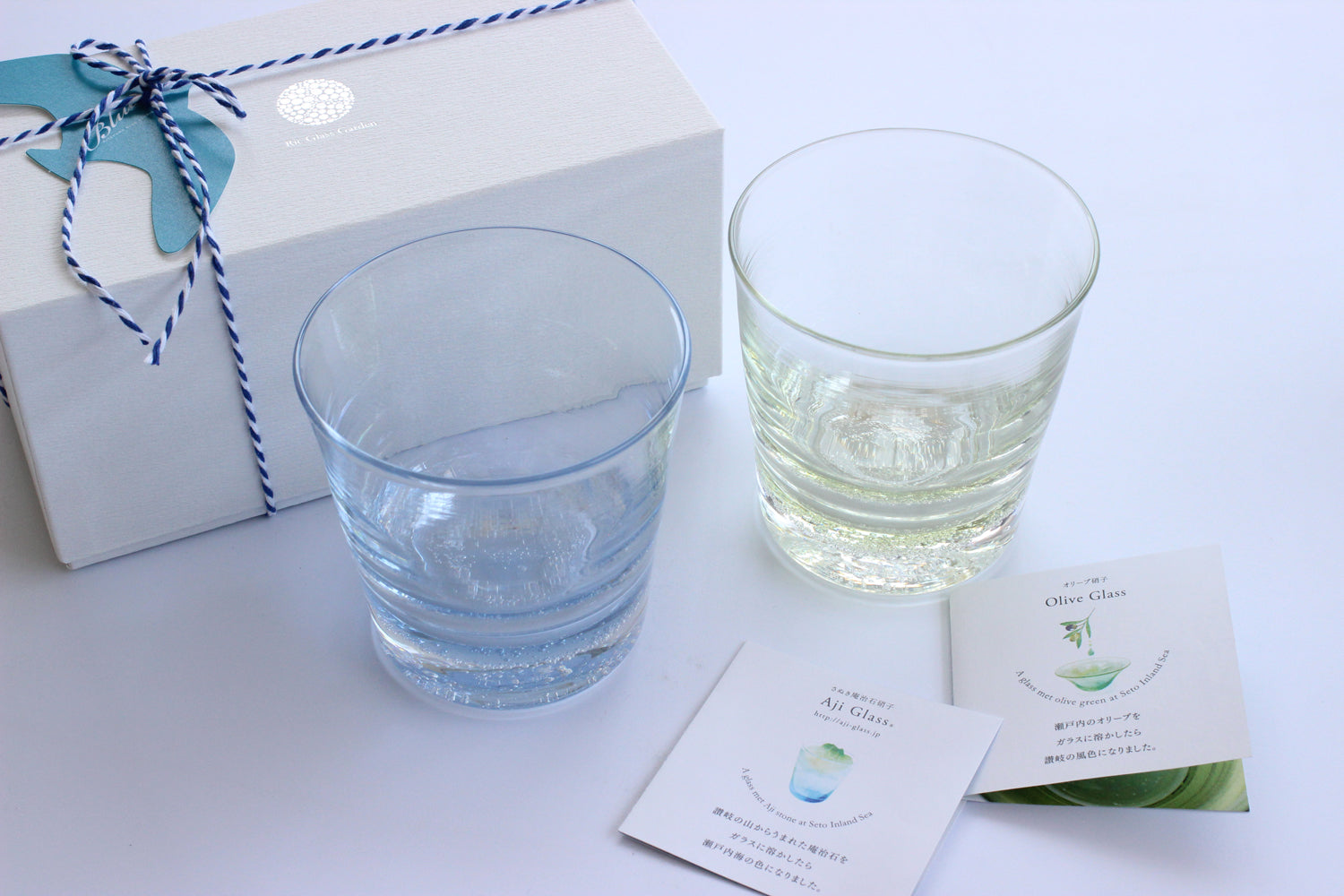 硝子作家 杉山利恵 Aji Glass 幸せの蒼いとりさん | kitahama blue stories