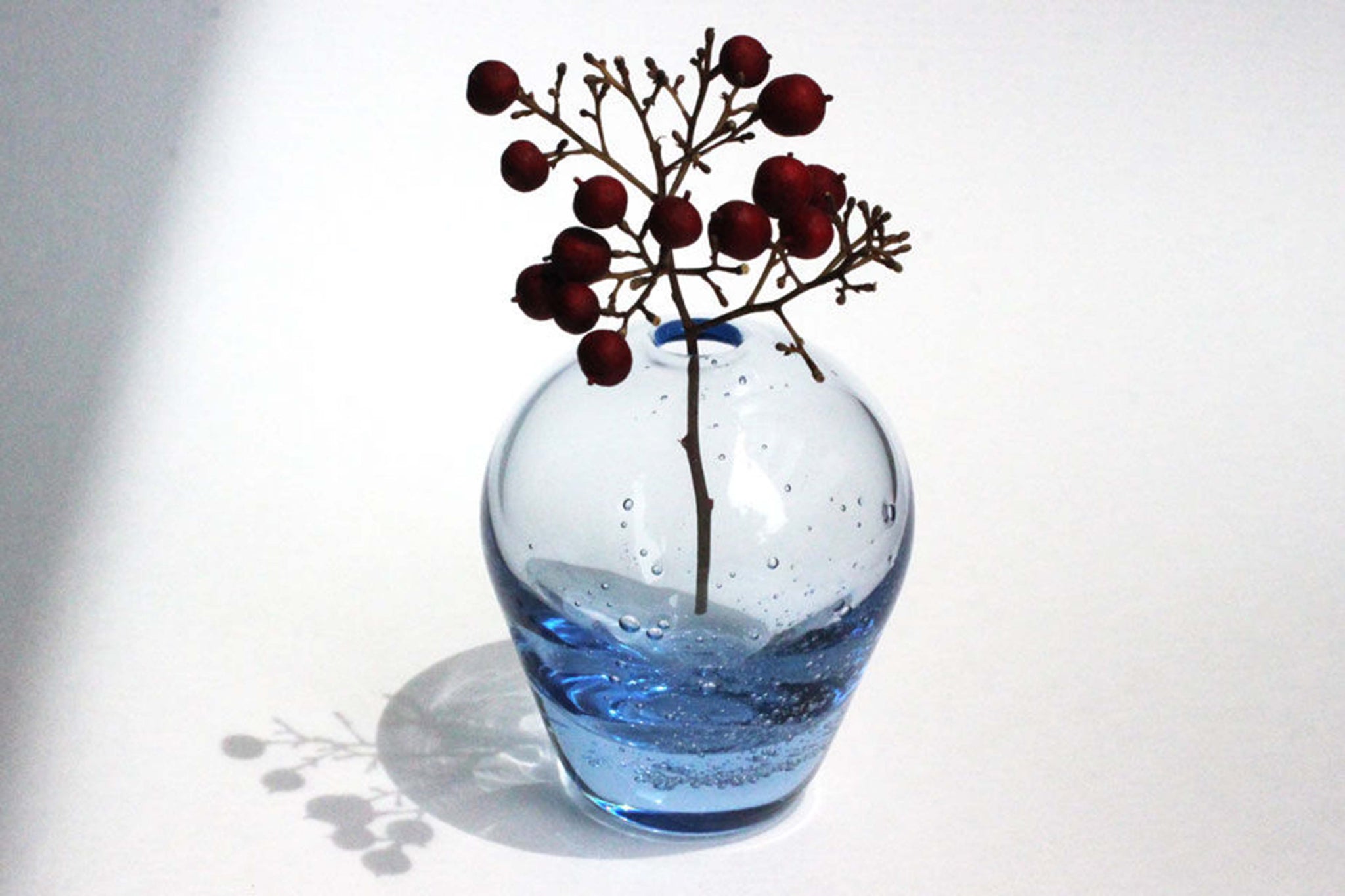 硝子作家 杉山利恵 Aji Glass 花入れ | kitahama blue stories