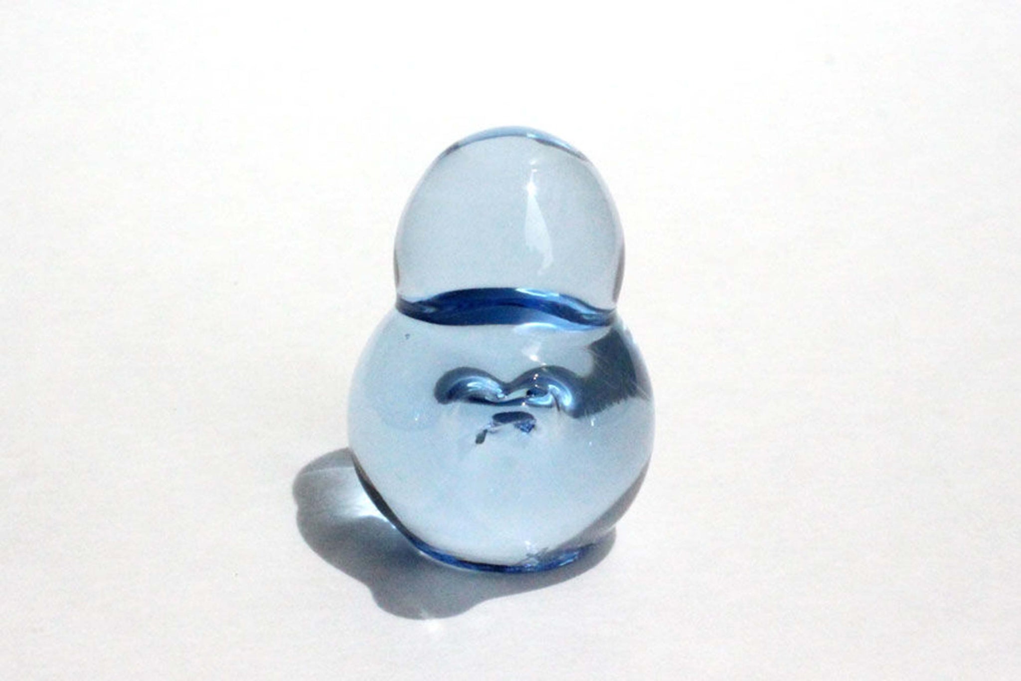 硝子 杉山利恵 Aji Glass 幸せの蒼いとりさん | kitahama blue stories