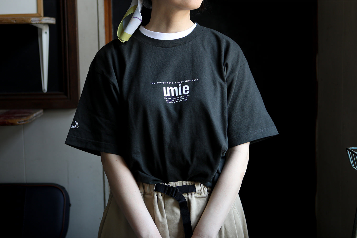 umie オリジナルTシャツ – kitahama blue stories