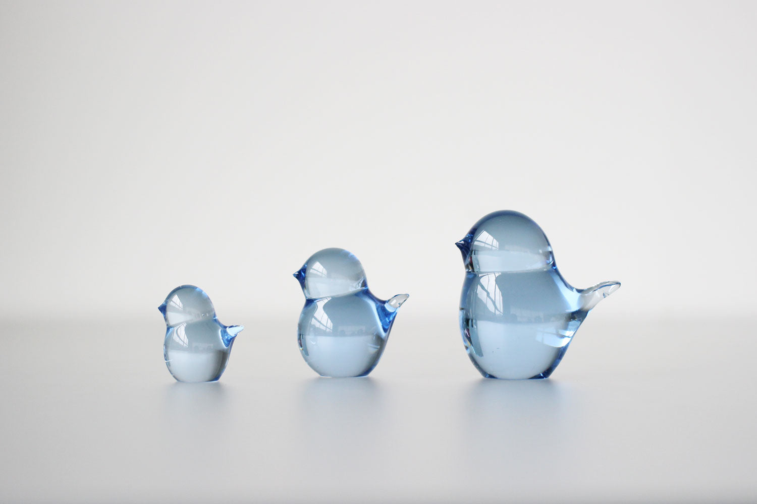 硝子作家 杉山利恵 Aji Glass 幸せの蒼いとりさん | kitahama blue stories