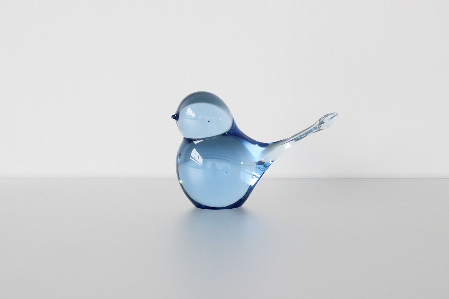 硝子作家 杉山利恵 Aji Glass 幸せの蒼いとりさん | kitahama