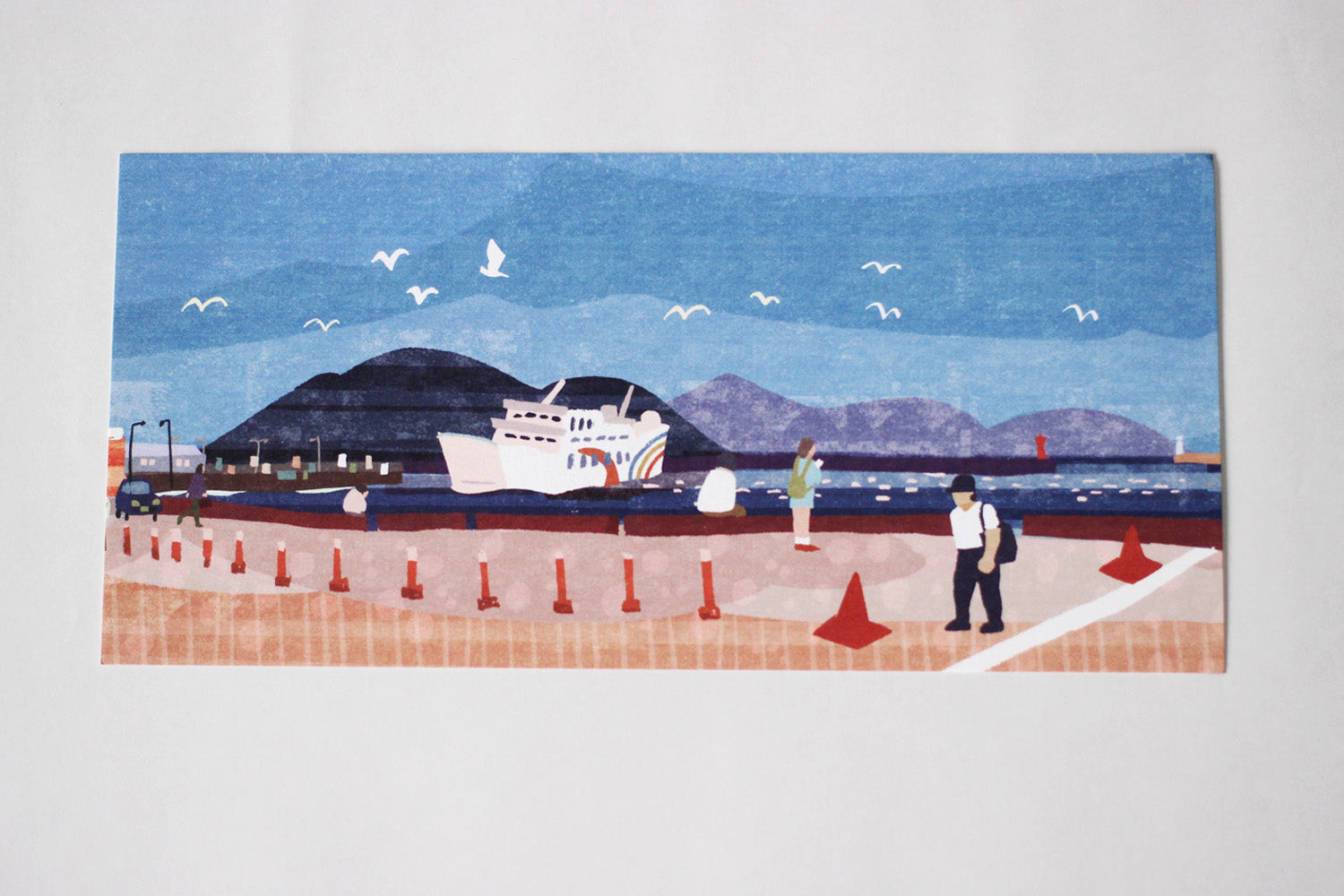 オビカカズミ 高松港ポストカード3枚set – kitahama blue stories