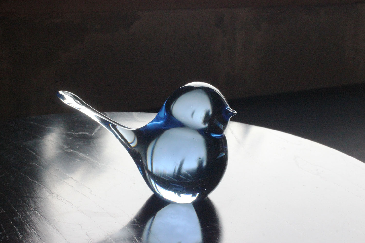 硝子作家 杉山利恵 Aji Glass 幸せの蒼いとりさん | kitahama